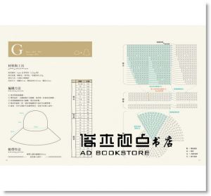 毛線球牧場《草帽的編織：基本帽型全拆解，帽頂、帽沿自由設計選搭與變化，鉤出人氣經典手織帽》PCuSER電腦人文化