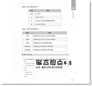 鄧文淵《學好跨平台網頁設計：HTML5、CSS3、JavaScript、jQuery與Bootstrap超完美特訓班》碁峰