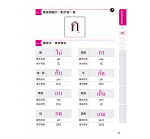 《自學泰語看完這本就能說：專為華人設計的泰語教材，字母＋筆順＋單字＋文法＋會話一次學會！(附真人發音教學影片DVD+MP3)》語研學院