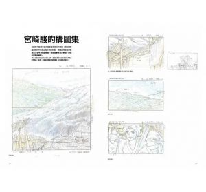 宮崎駿  THE ART OF PRINCESS MONONOKE 魔法公主 台灣東販  