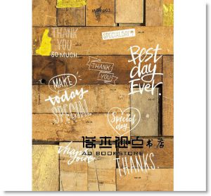 Azusa Tamura, TAM’S WORKS《Hand Lettering 手寫字素材集》旗標