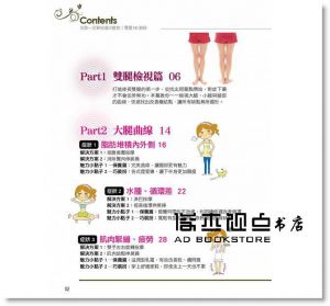 现货 1天 1動作，細長腿、提拉臀、勻腿  [漢湘]